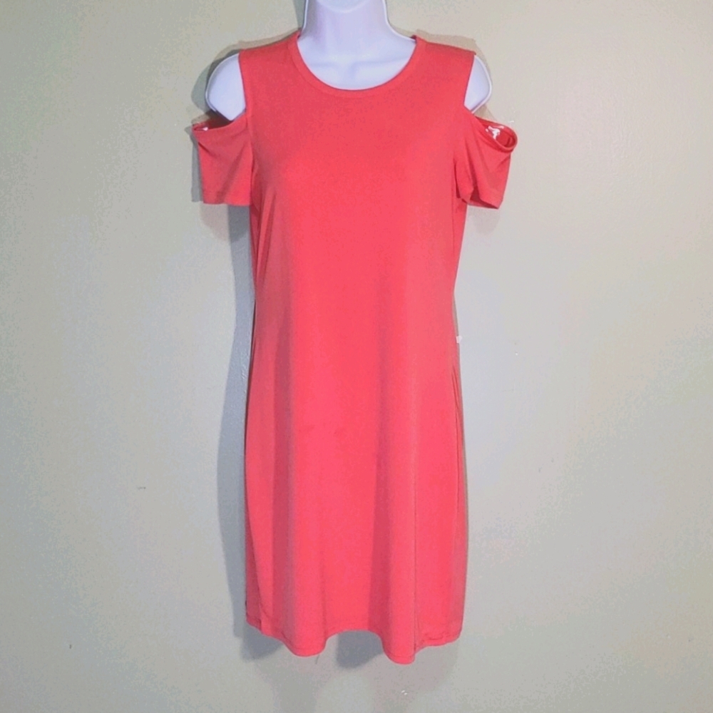 Michael Kors Cold Shoulder Tank Dress